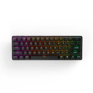 Steelseries Apex Pro Mini Wireless клавиатура Игровой USB + RF Wireless + Bluetooth QWERTY Британский английский Черный