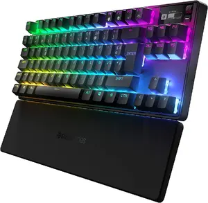Steelseries Apex Pro TKL tastatūra Speļu USB + RF Wireless + Bluetooth QWERTY Britu angļu valoda Melns