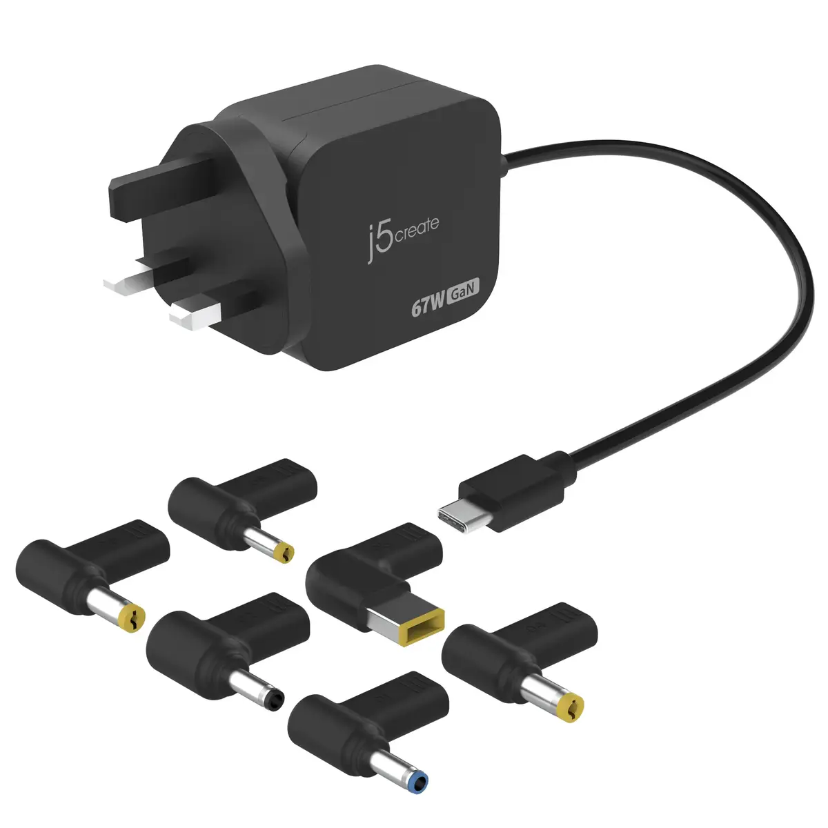 j5create JUP1565DC 67W GaN USB-C Power Adapter Photo 2