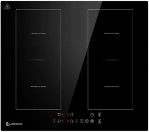 Индукционная варочная панель AMZCHEF CE-FS-I72S-FFDD06 с 4 зонами нагрева