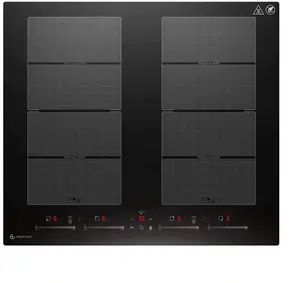 Индукционная варочная панель AMZCHEF CE-FS-I74S-FFDD10 с 4 зонами нагрева