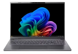 Ноутбук Acer Aspire 16 AI, 16-дюймовый WUXGA дисплей, процессор AMD, 32 ГБ ОЗУ, 1 ТБ SSD, Windows 11 Home, серый