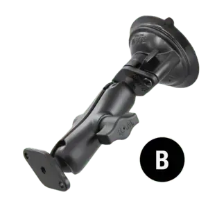 Автомобильный держатель RAM Mounts RAM-B-166-UN7U с присоской и креплением X-Grip