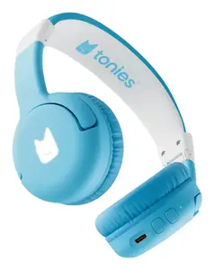 tonies 10003270 headphones/headset Wireless Head-band Music/Everyday USB Type-C Bluetooth Light Blue, White