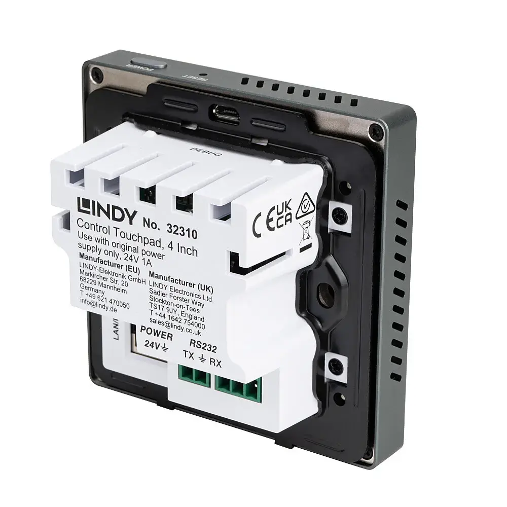 Lindy 32310 Touch Control Panel 4-inch Photo 2