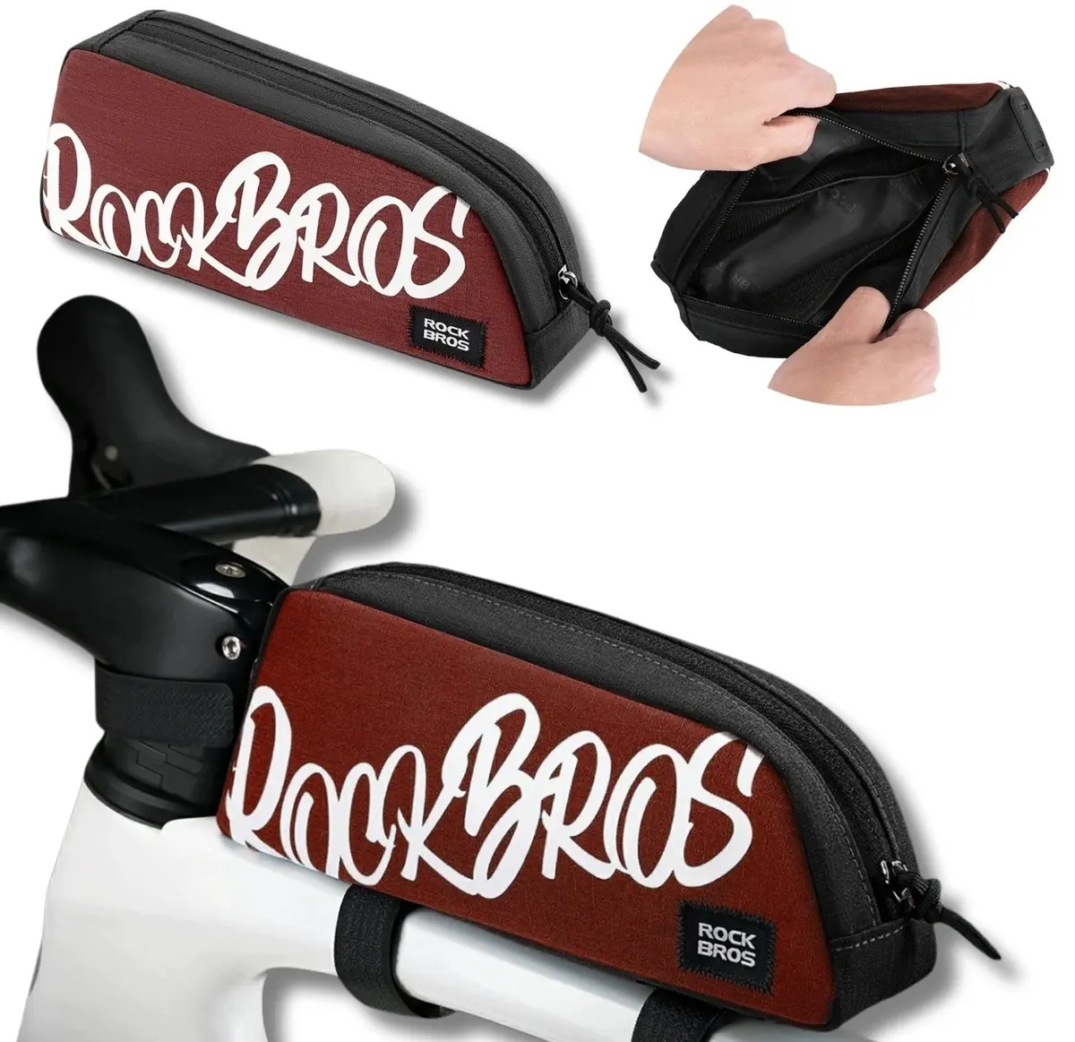 Velosipēda rāmja soma Rockbros G009 Flash