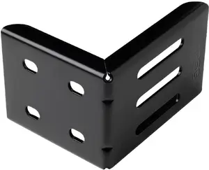 PSG 60.013.01.9005 Gate Catch Bracket, Black RAL9005