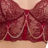 Cottelli Collection veļas komplekts ar ķēdītēm, izmērs XL Photo 4