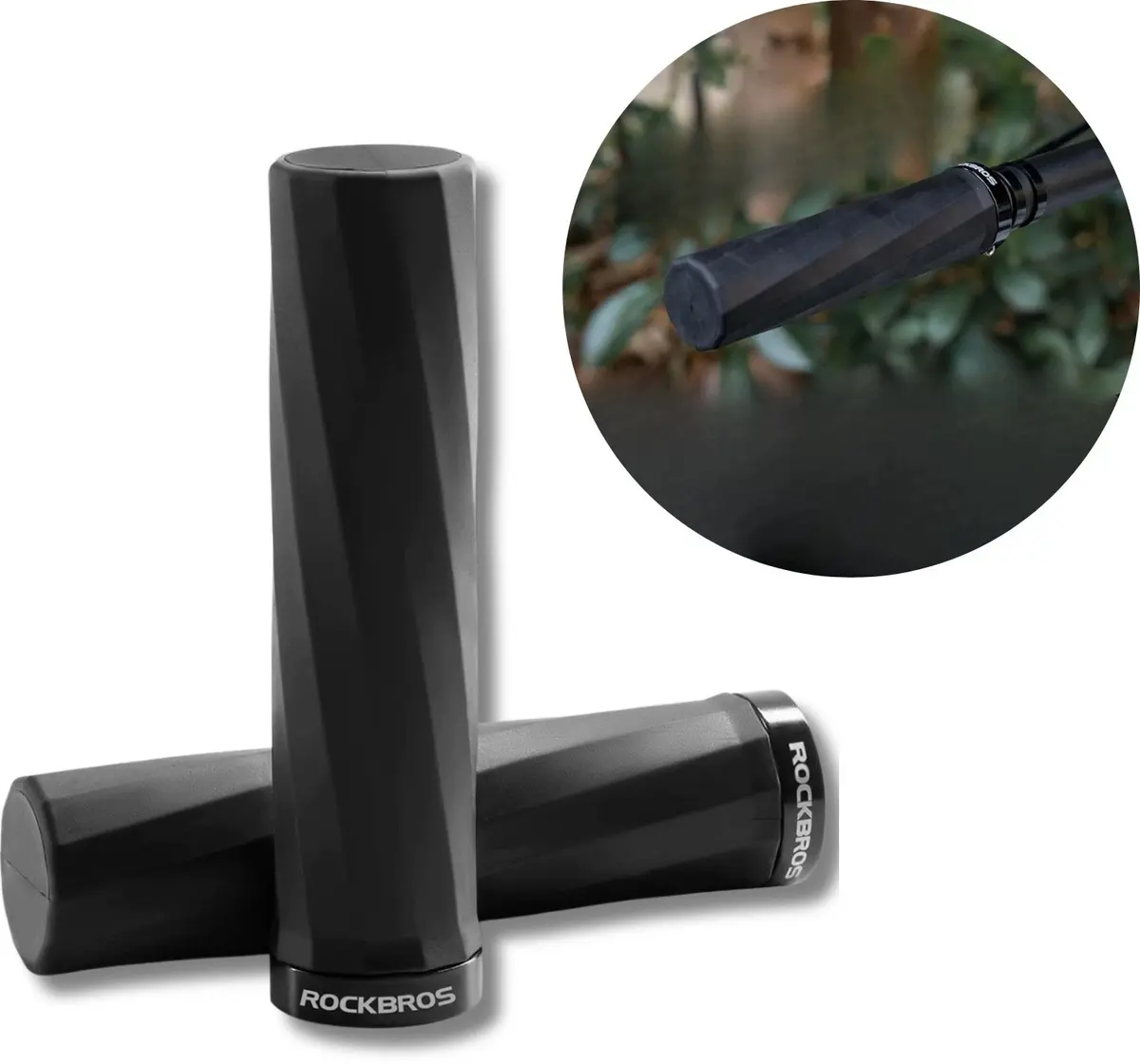 Rockbros 71230002004 gumijas velosipēda rokturi -