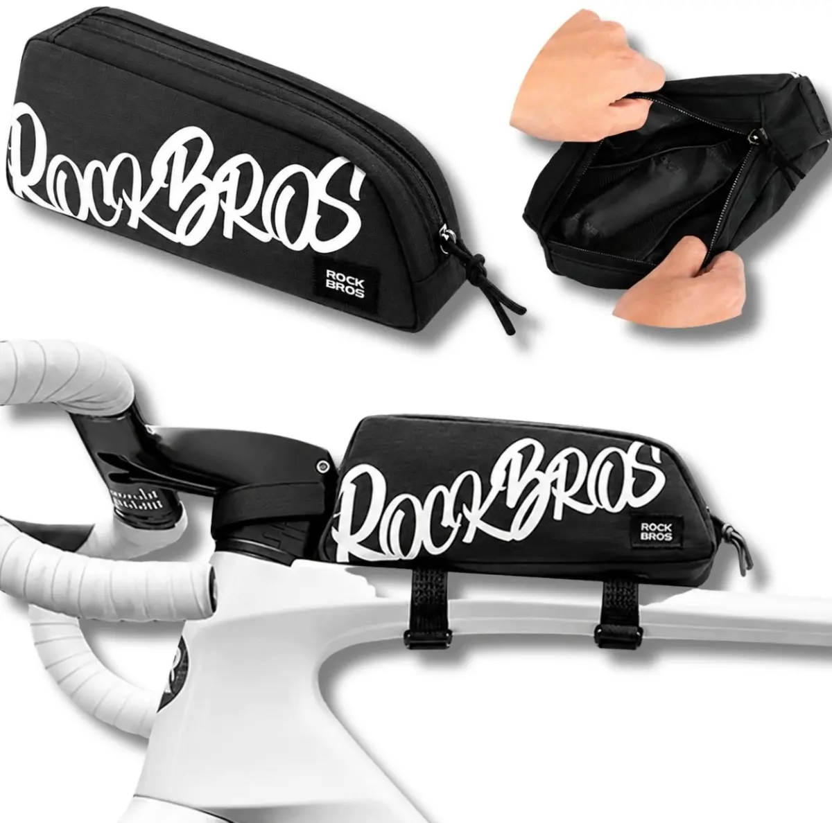 Velosipēda rāmja soma Rockbros G009 Flash