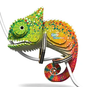 Fat Brain Toys Eugy Hameleons 3D puzle 28 detaļas