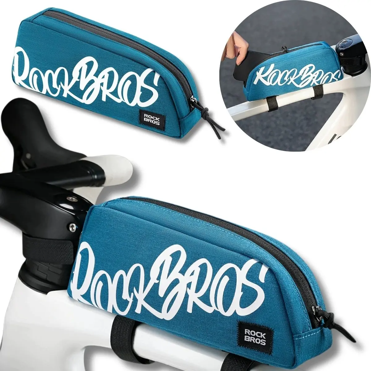 Velosipēda rāmja soma Rockbros G009 Flash
