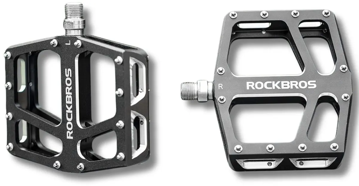 Rockbros K399-BK platformas velosipēda pedāļi -