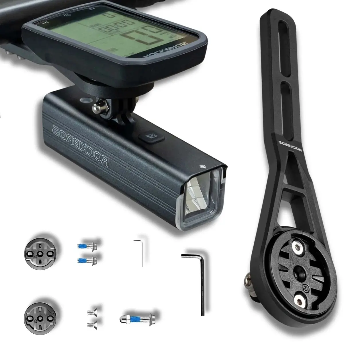 Velodatora stiprinājums Rockbros FK-307S neilona melns