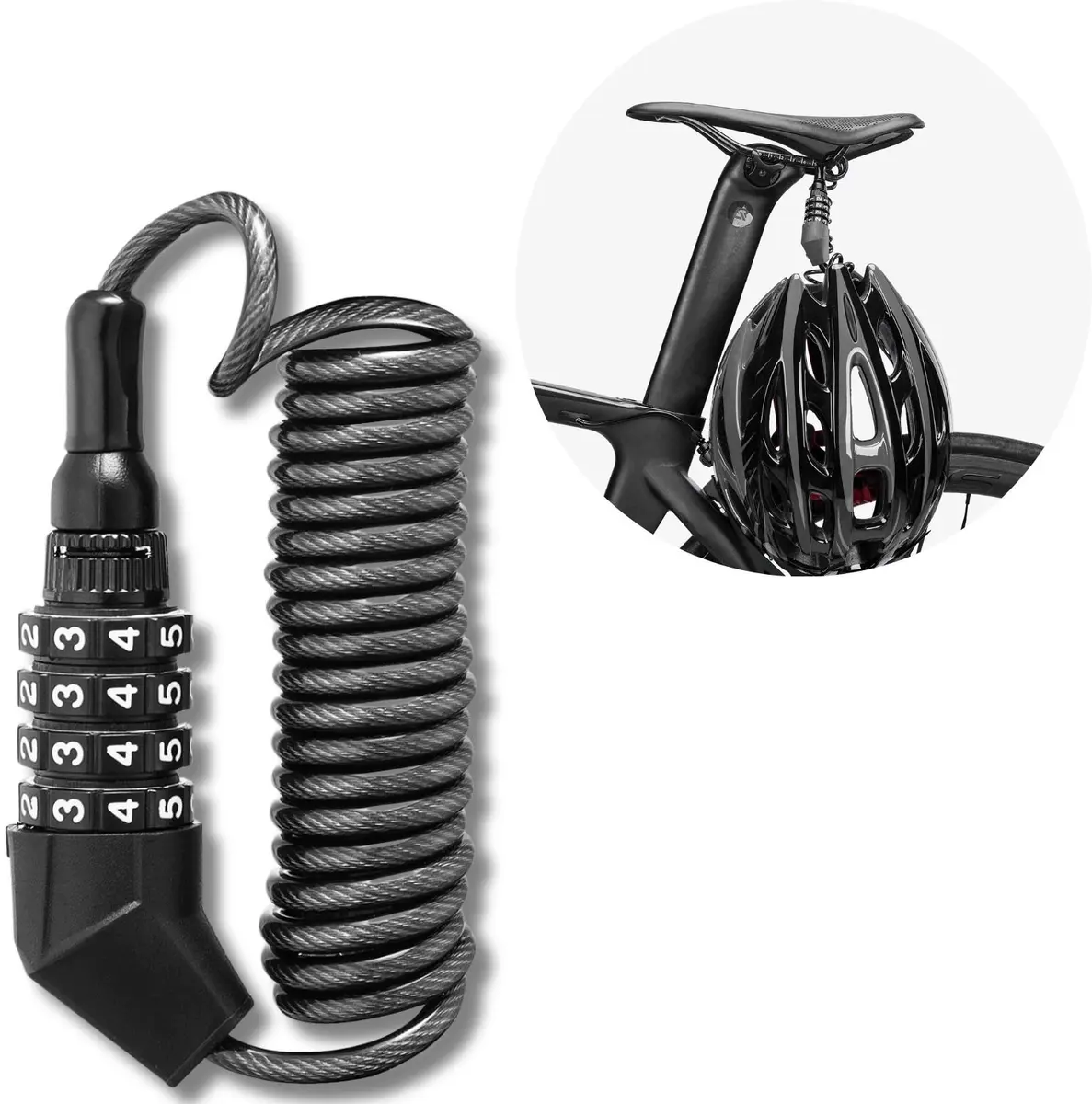 Velosipēda ķiveres slēdzene Rockbros T530 -