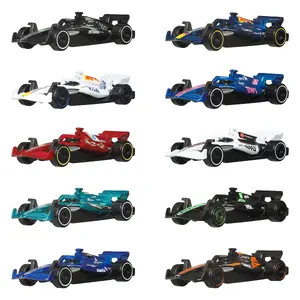 Hot Wheels Formula 1 10-Pack, Set of 10 1:64 Scale Toy Cars with Each 2025 F1 Racing Team