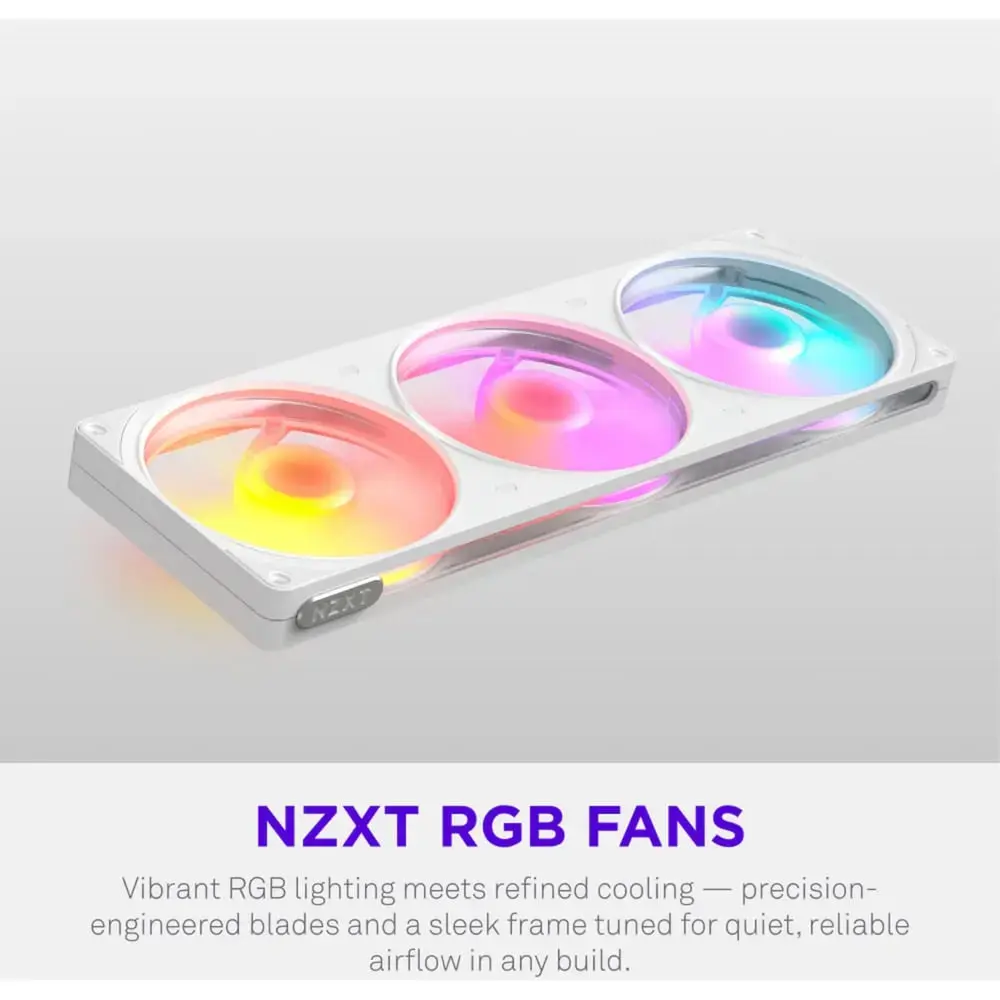 NZXT F360 RGB 360mm integrēts ventilatoru bloks Photo 3
