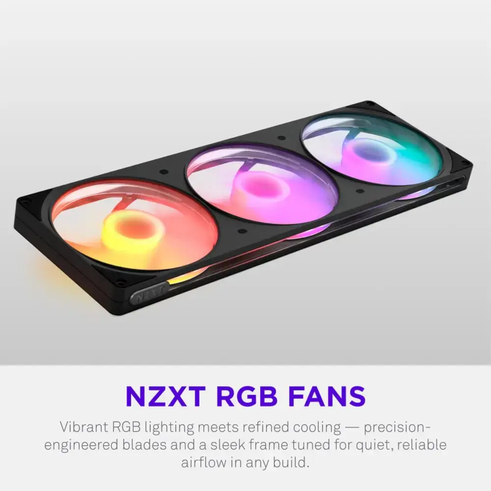 NZXT F420 RGB 420 mm datora ventilators Photo 3