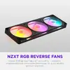 NZXT F360 RGB Reverse 360 mm ventilators Photo 3