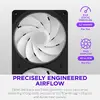 NZXT F360 RGB Reverse 360 mm ventilators Photo 4
