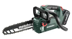 Metabo MS 18 LTX BL 25 Cordless Chainsaw, 18V, 4.0Ah Li-ion Battery
