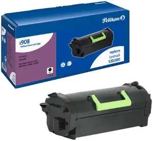 Pelikan 1031410543 Compatible Black Toner Cartridge for Lexmark 52D2X00