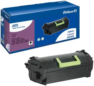 Pelikan 1031410598 melna tonera kasetne Lexmark 62D2X00, 45000 lappuses