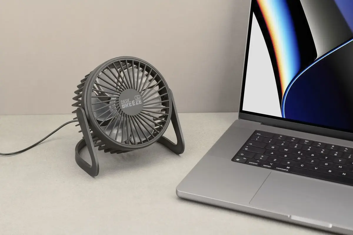 Cellularline Deskbreezy USB Table Fan Photo 3