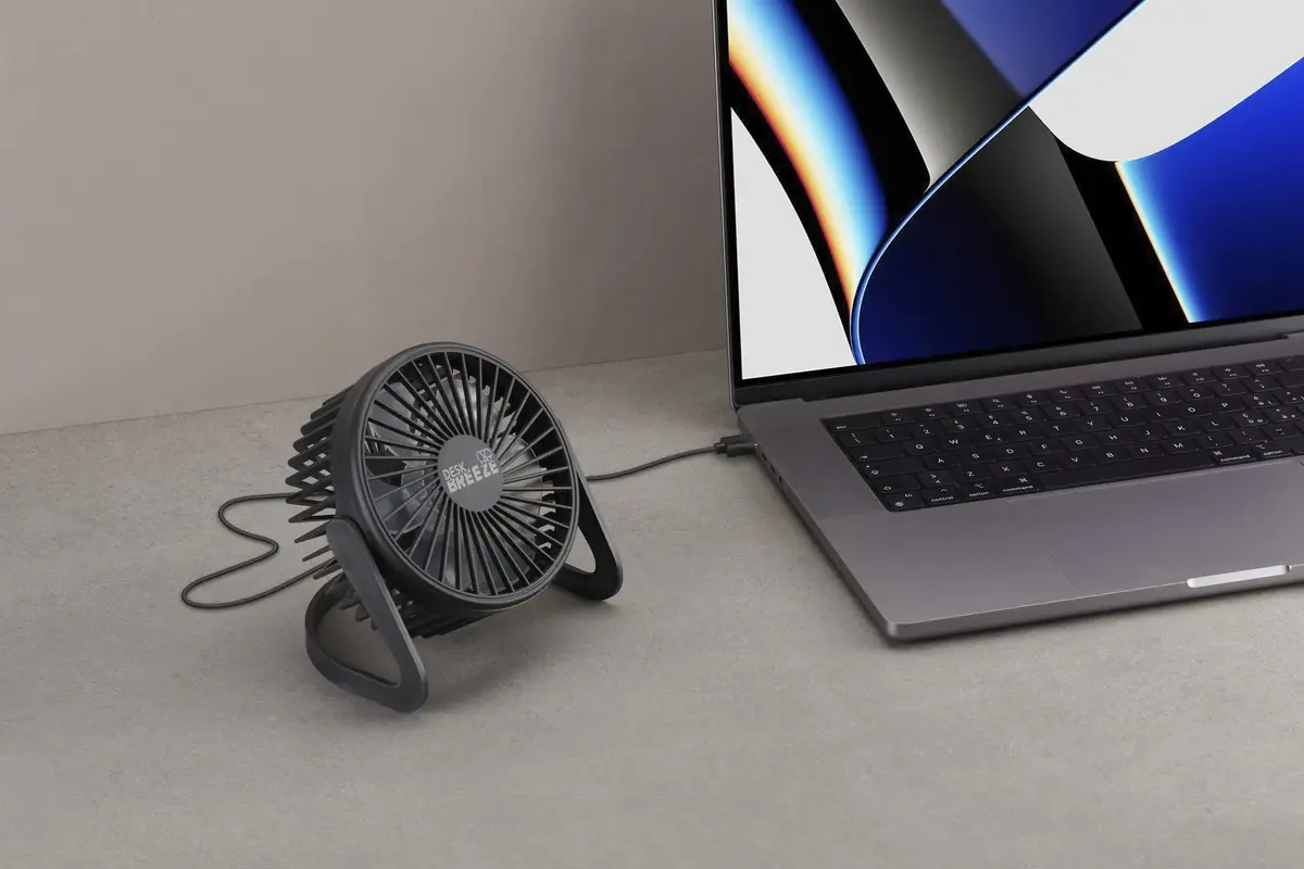 Cellularline Deskbreezy USB Table Fan Photo 5