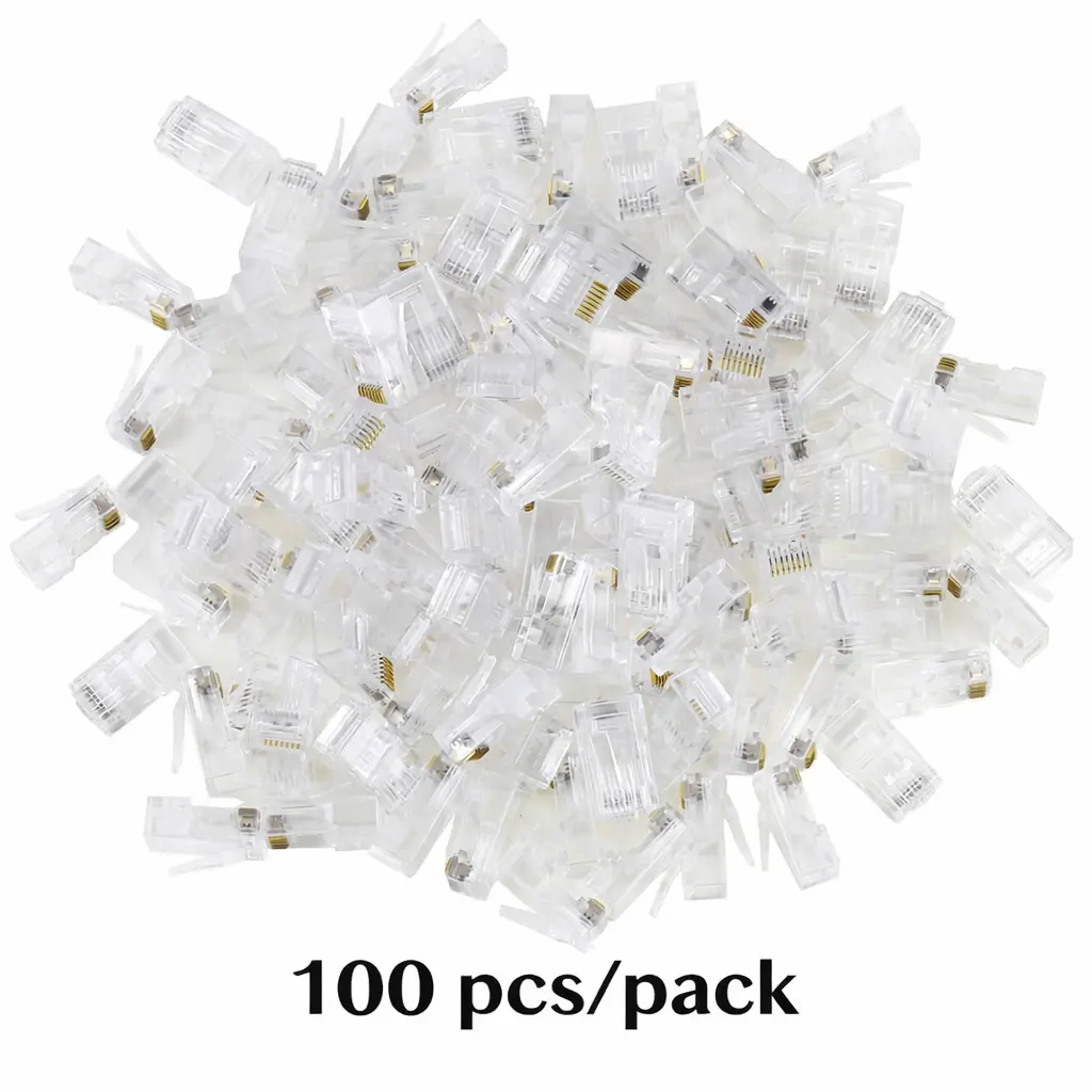 Equip Cat.6 RJ45 Pass Through Plug 100pcs Photo 5