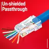 Разъем Equip Cat.6A RJ45 Pass Through 100 шт Photo 3