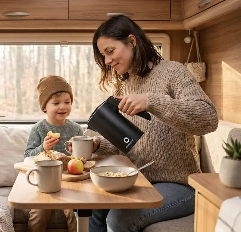 Rommelsbacher WK1000 Travel Electric Kettle Photo 8