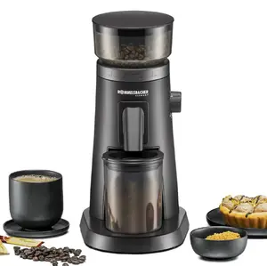 Rommelsbacher EKM600 Coffee Grinder with Conical Burrs, 75 Grind Settings and Portafilter Compatibility