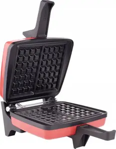 Dezal 301.5.1 N Waffle Maker, 1300W, 4x7 Grid, Red