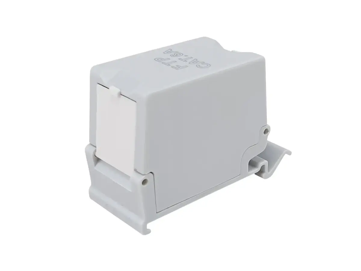 Проходной адаптер Equip Cat.6A для DIN-рейки 125581 Photo 5