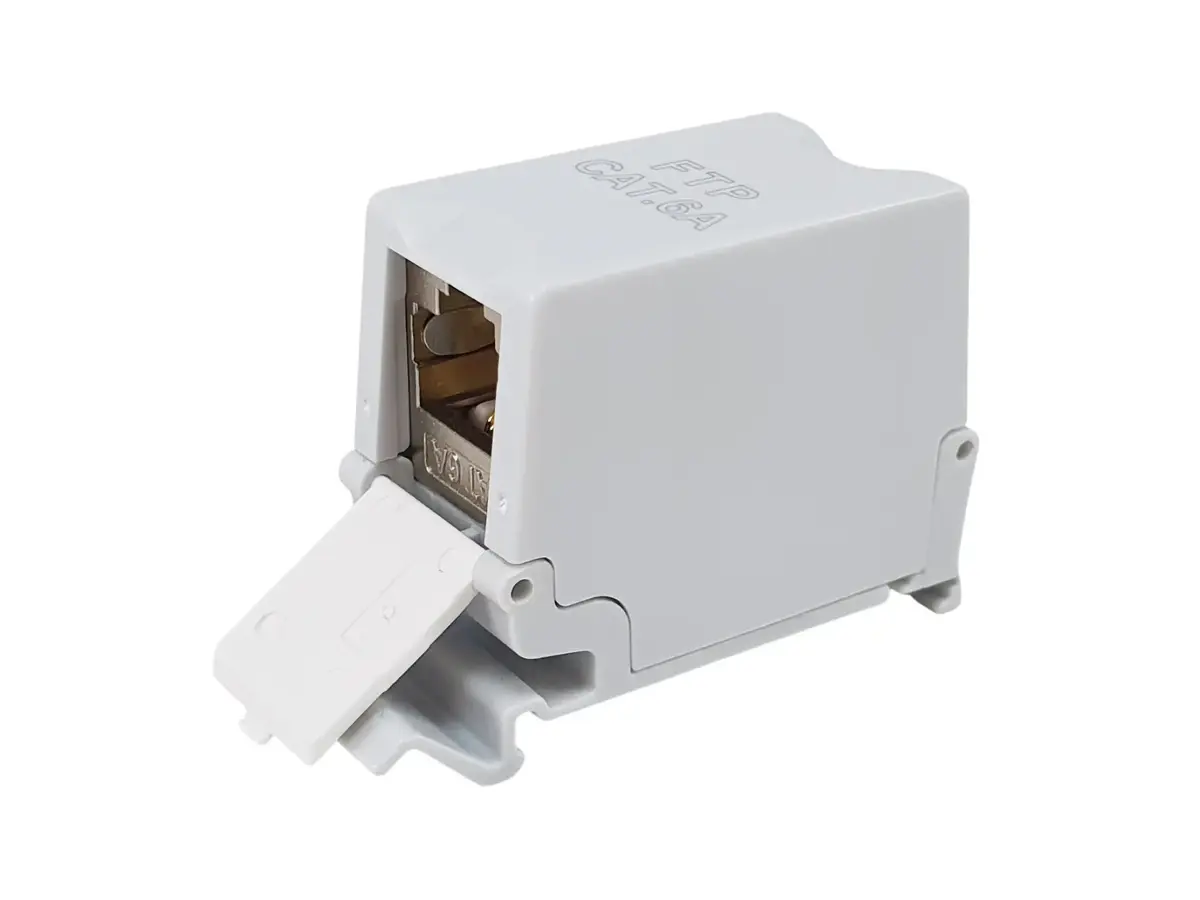 Проходной адаптер Equip Cat.6A для DIN-рейки 125581 Photo 6