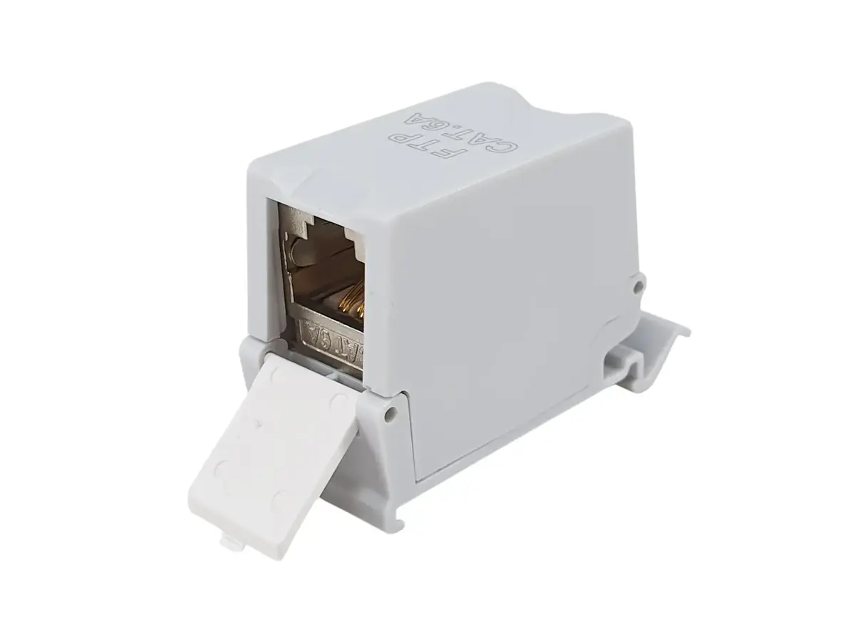 Проходной адаптер Equip Cat.6A для DIN-рейки 125581 Photo 7