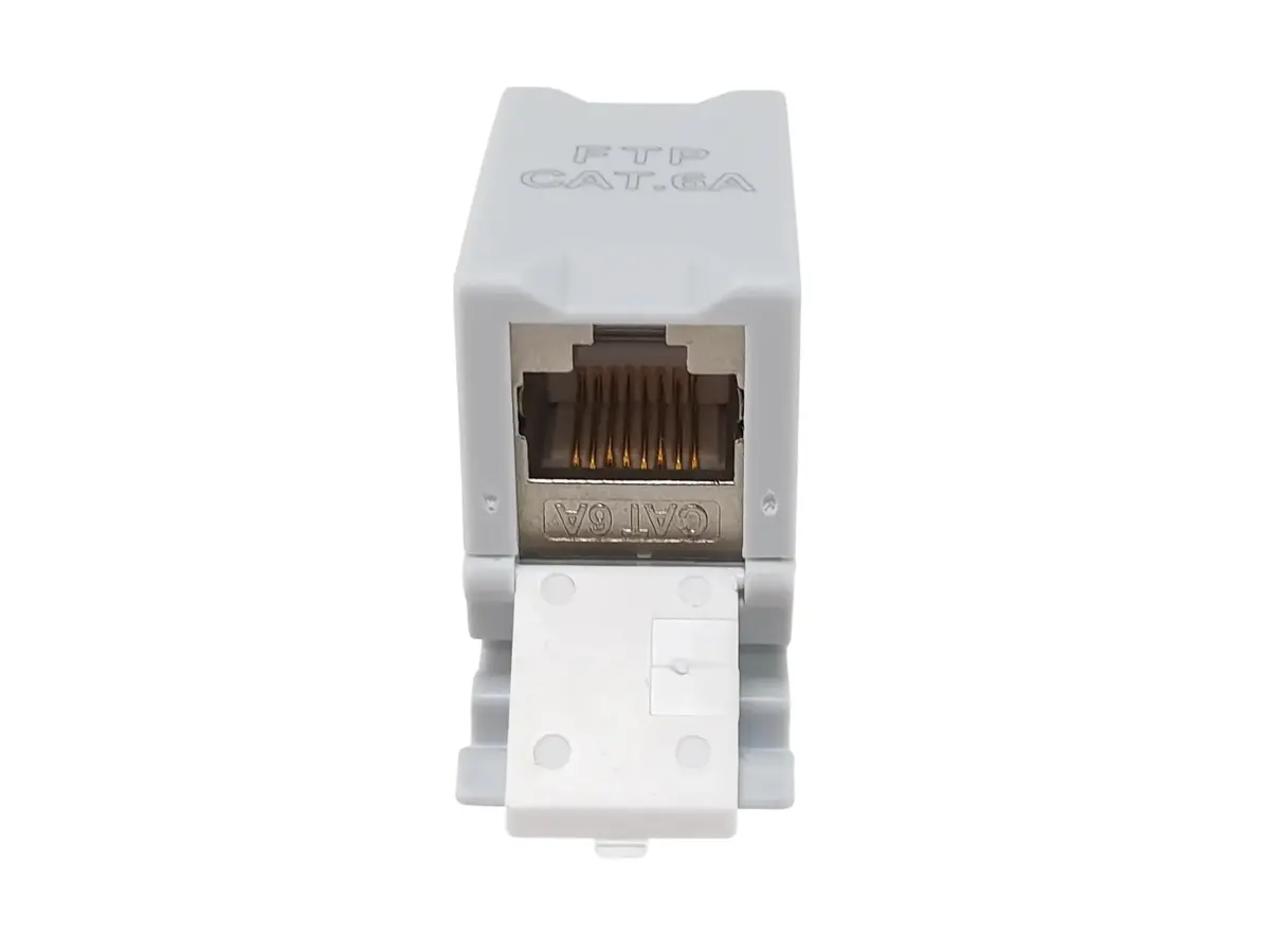 Проходной адаптер Equip Cat.6A для DIN-рейки 125581 Photo 8