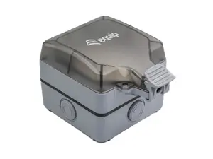 Распределительная коробка Equip 125452 для 1 порта Keystone, наружная, серая