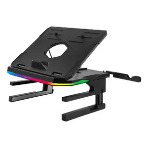 Enermax R.T.STAND regulējams klēpjdatora un planšetdatora statīvs, melns