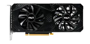 Видеокарта Palit GeForce RTX 3060 Infinity 2 OC с 12 ГБ памяти GDDR6, тактовой частотой процессора 1320 МГц, интерфейсом PCI Express 4.0 и активной системой охлаждения