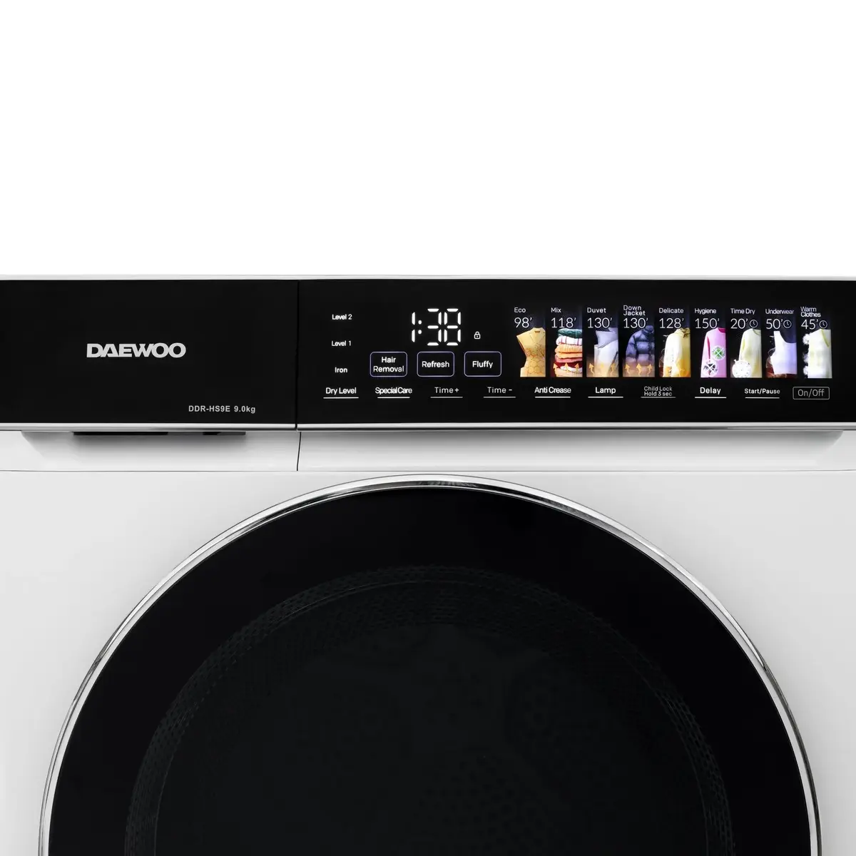 Daewoo DDR HS9E Heat Pump Tumble Dryer 9 kg Photo 3
