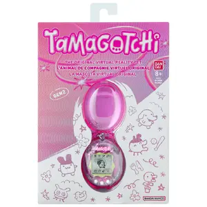 Bandai Tamagotchi Original Virtual Pet with Protective Case - Pink