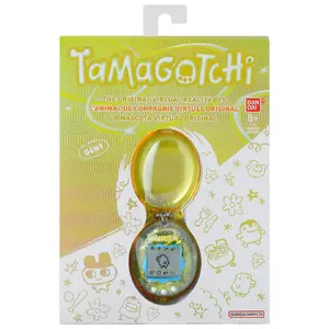 Bandai Tamagotchi Original Digital Pet with Protective Case - Yellow