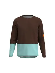 Koszulka rowerowa POC M's Motion Air L/S Jersey brązowa - M