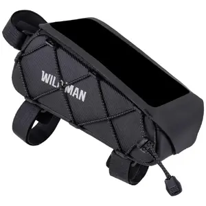 Велосипедная сумка на раму Wildman GX100, черная