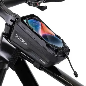 Велосипедная сумка на раму Wildman GX200, черная