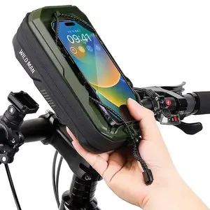 Велосипедная сумка на раму Wildman GX330 зеленая