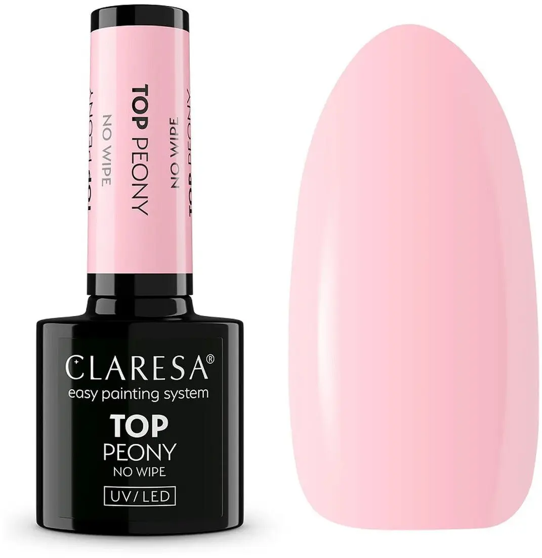 Claresa Top No Wipe Peony UV/LED