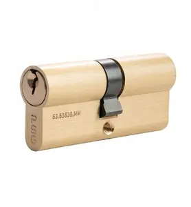 PSG 63.63535.MM Brass Cylinder Lock 35/35